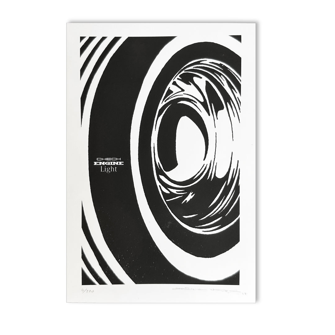 Check Engine Light NYC Print - by Normal Rulers – Joshua Vides